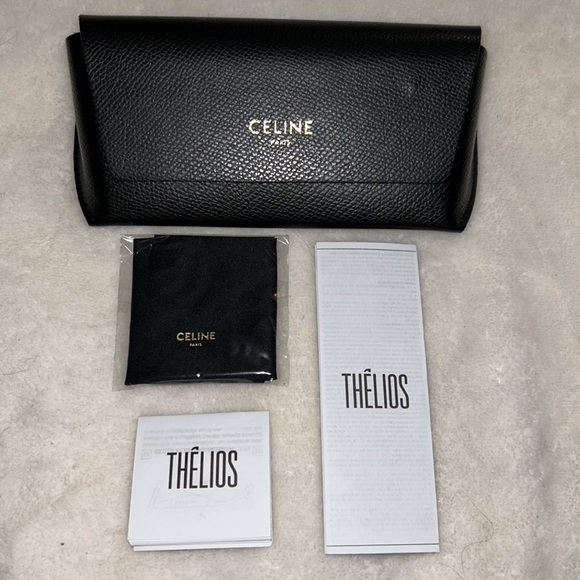 Celine Accessories Celine Sunglasses Case With Cleaning Tissue